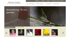 Desktop Screenshot of monroechapel.com